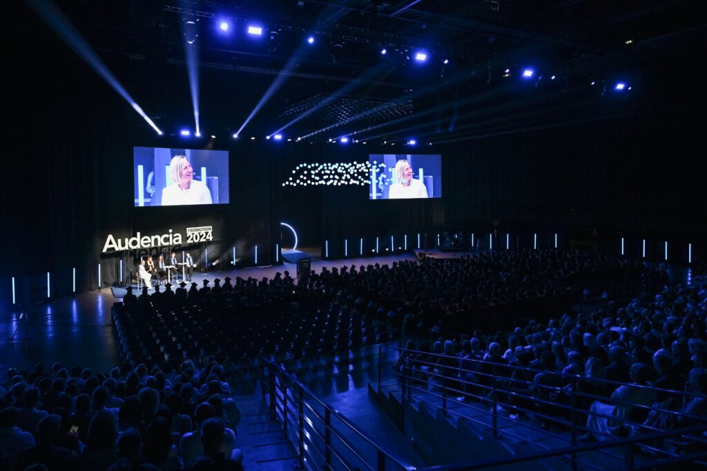 Remise des diplômes de l'école Audencia